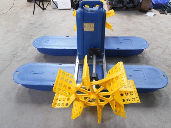 Permanent Magnet Synchronous Waterwheel Aerator - Air-cooled Dual Impeller (Cast Iron Housing) (Classified into Outer-Pull Type and Inner-Pull Type) - 图片 4