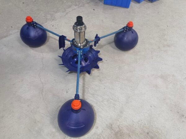 Impeller-type Aerator - Water-cooled Version (Stainless Steel Housing) Equipped with Traditional Three-phase Asynchronous Motor - 图片 3